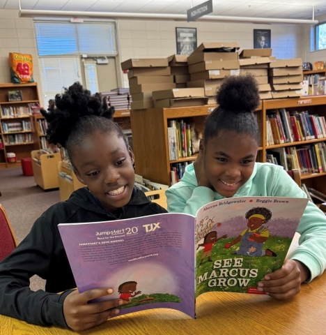 Girls Reading